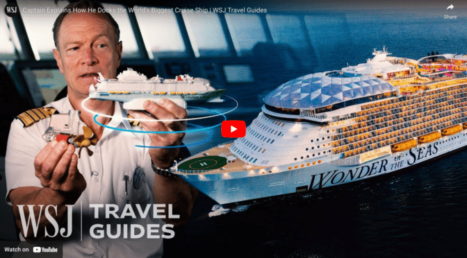 Docking the Wonder of the Seas