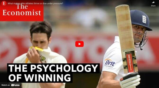 Performing under pressure in sports