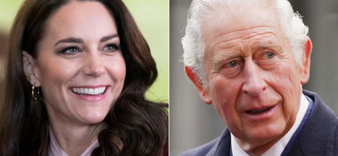 Princess Kate and King Charles III