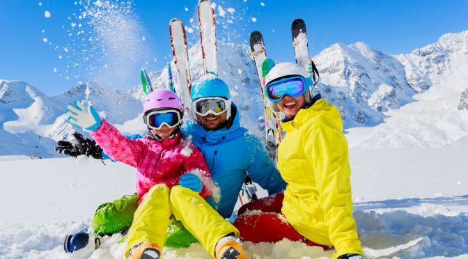 4. A skiing holiday