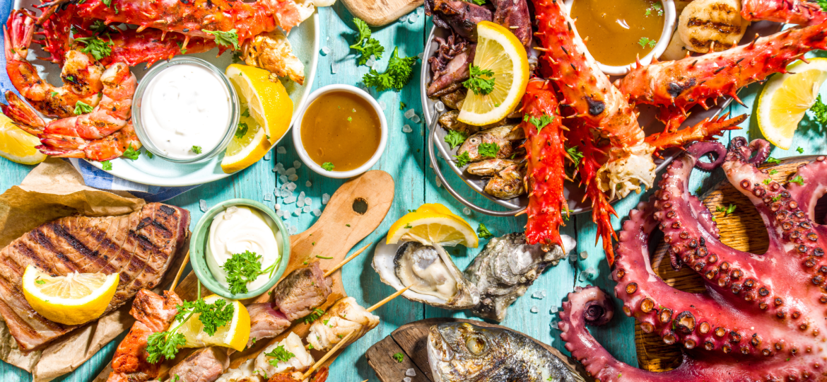 Poissons et fruits de mer