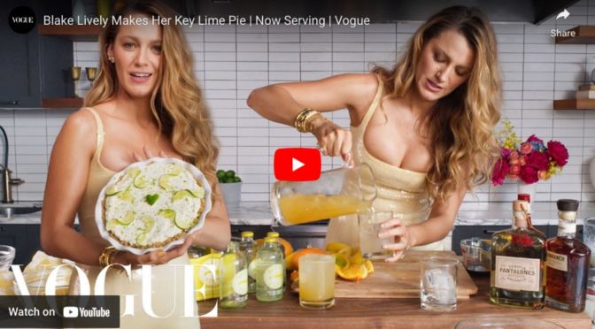 Blake Lively Makes Her Key Lime Pie