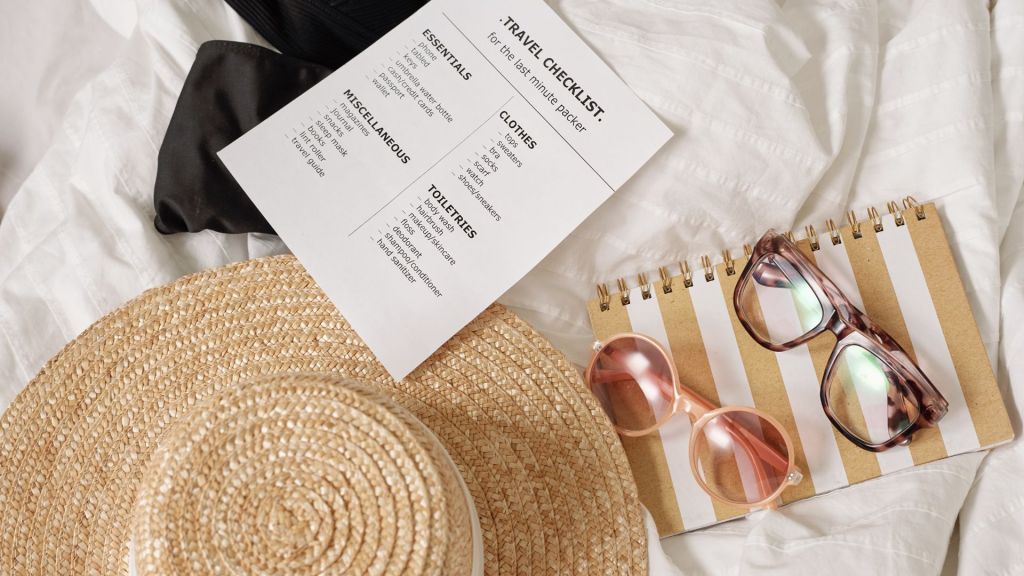 Travel checklist