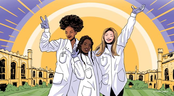 Graphic novel shows unconventional routes into science