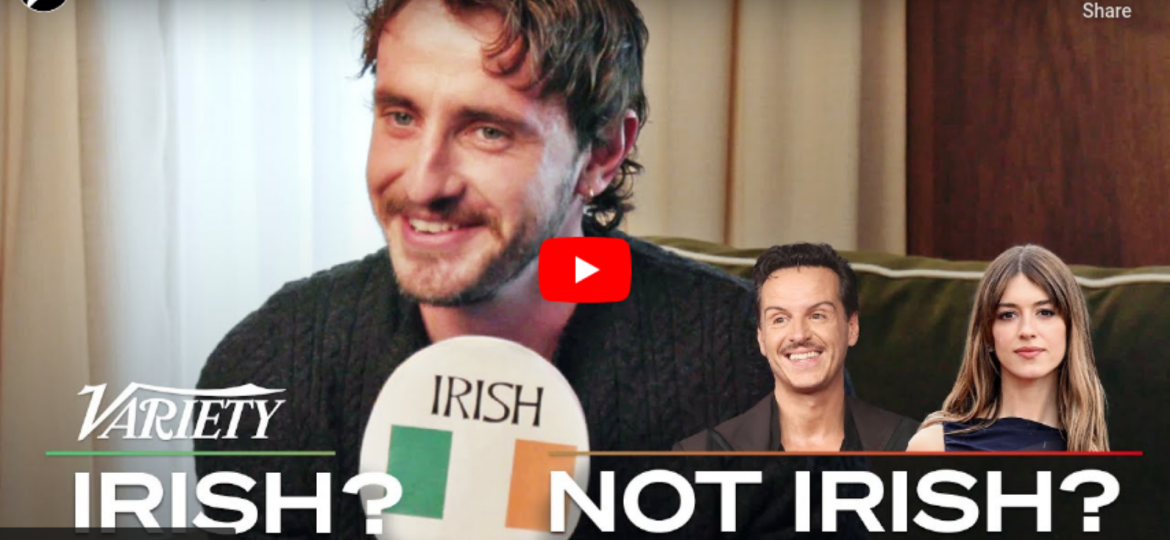 Paul Mescal Plays 'Irish or Not Irish'