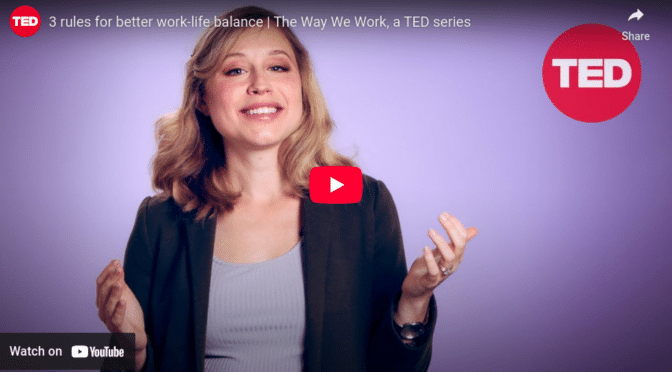 3 rules for better work-life balance
