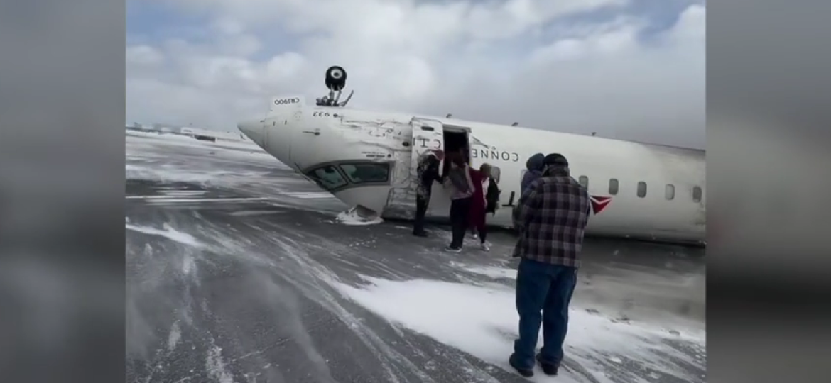 How Everyone Survived a Plane Rollover Crash