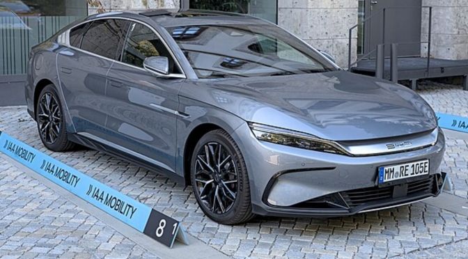 Chinese EV maker BYD says fast-charging system could be as quick as filling up a tank