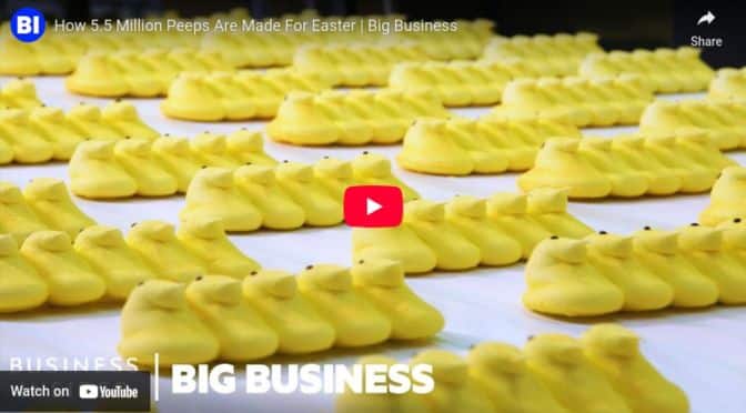 How 5.5 million peeps are made for easter
