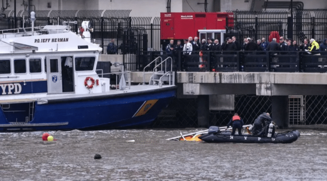 Hudson river helicopter crash kills family of five