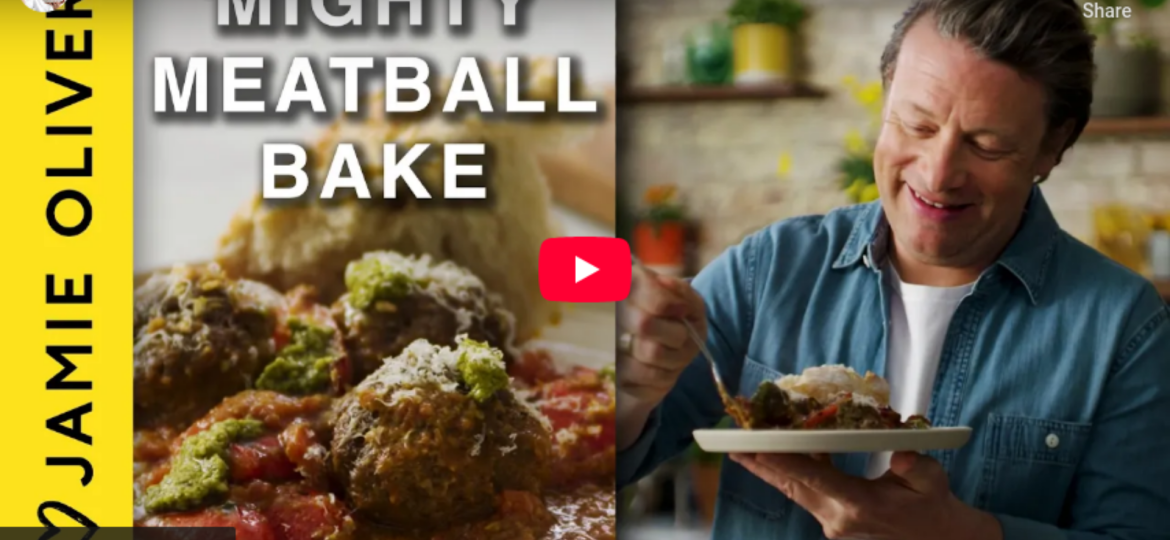 Jamie's Mighty Meatball Bake | Jamie Oliver