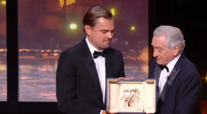 Robert De Niro receives honorary Palme d’Or in Cannes