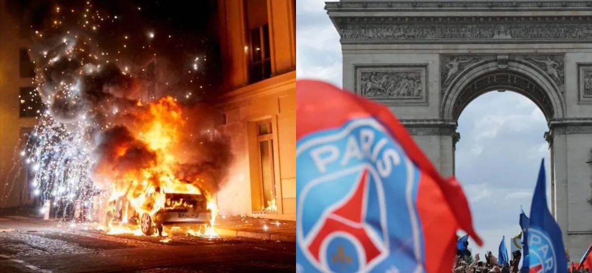 Two dead and hundreds arrested after PSG's historic win