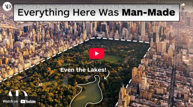 How Central Park was created entirely by design and not by nature