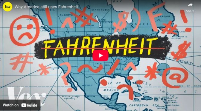 Why America still uses Fahrenheit