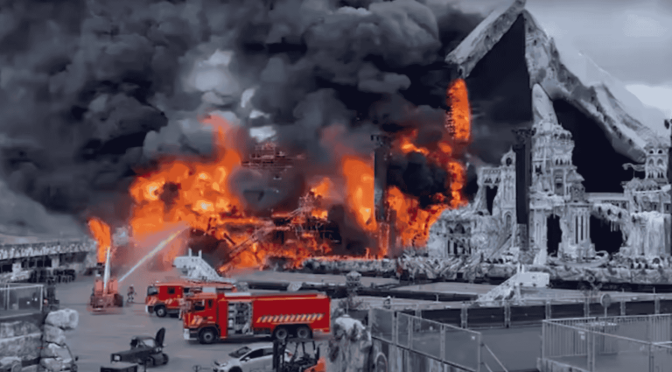 Fire destroys Tomorrowland main stage days before opening