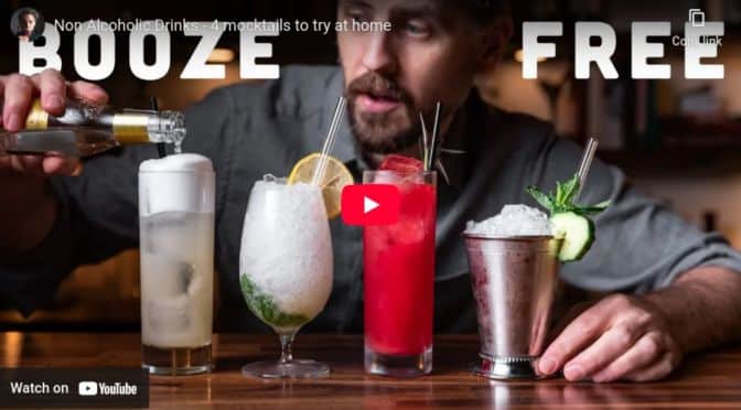 Non Alcoholic Drinks – 4 mocktails to try at home