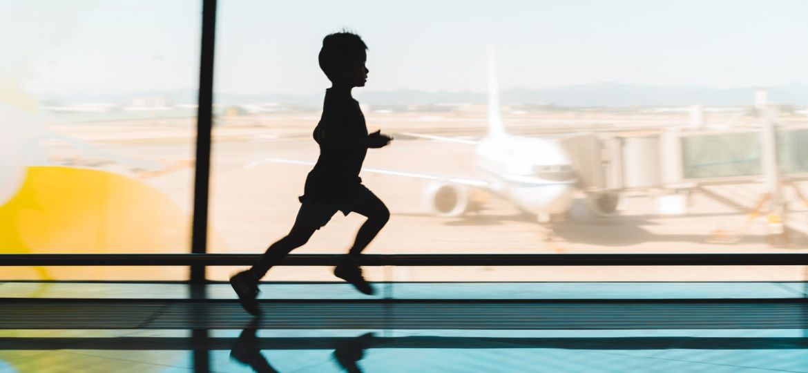 Parents accused of leaving child at airport to catch flight