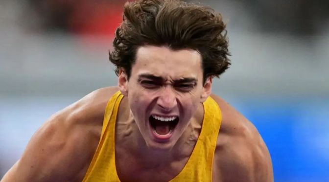 Duplantis claims 14th world record and third world title