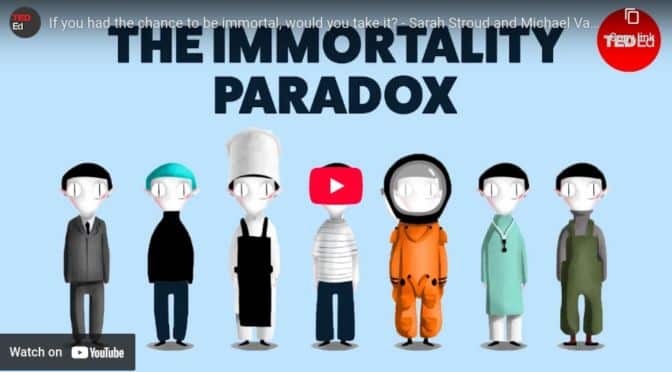 If you had the chance to be immortal, would you take it?