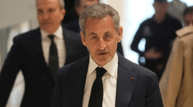 Former french President Sarkozy sentenced to 5 years in prison