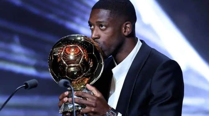 Tearful Dembélé wins Ballon d’Or as PSG dominate