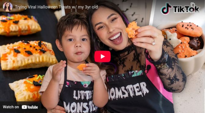Viral Halloween treats you can do with a 3 year old