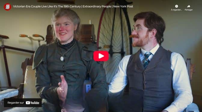 Victorian era couple live like it&rsquo;s the 19th century