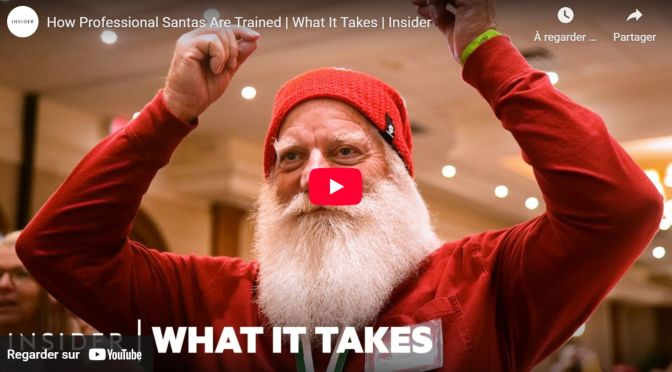 How professional santas are trained