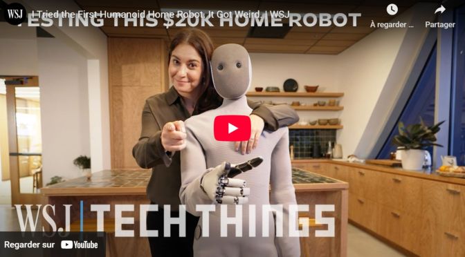 Trying the first humanoid home robot