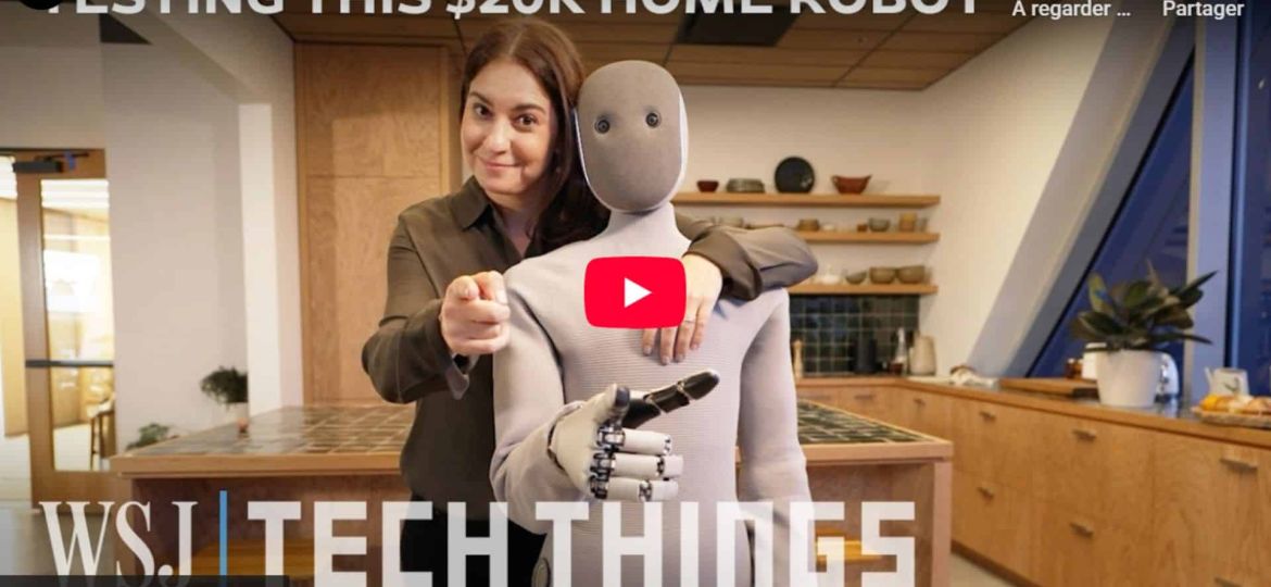 Trying the first humanoid home robot