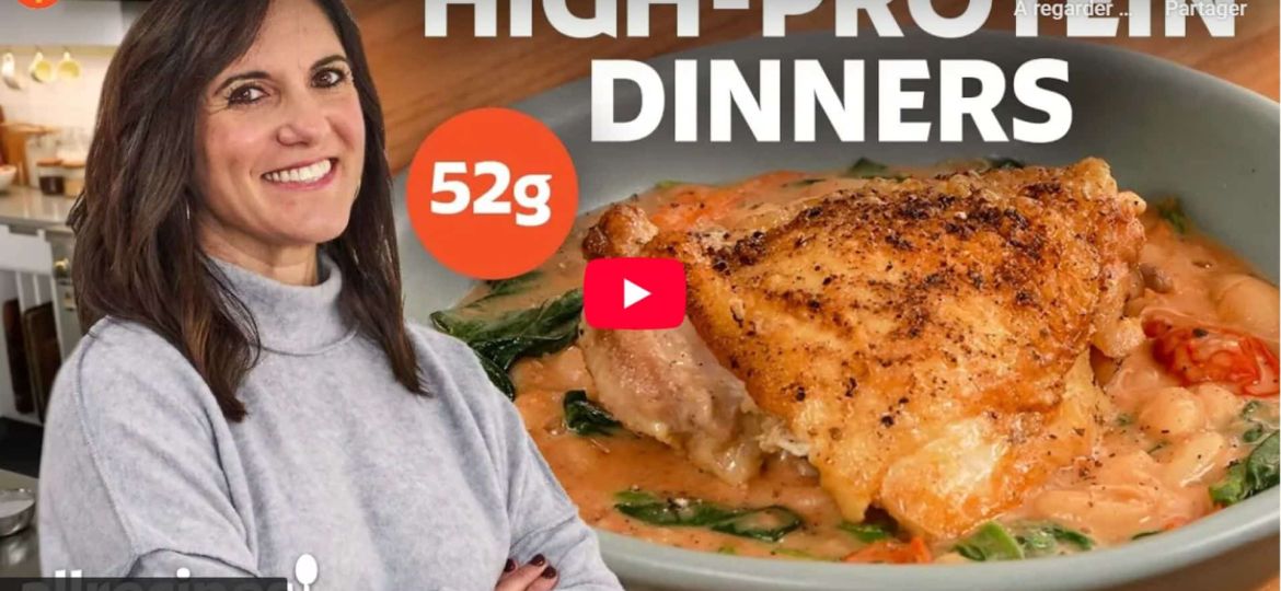 5 easy high-protein dinners for busy weeknights