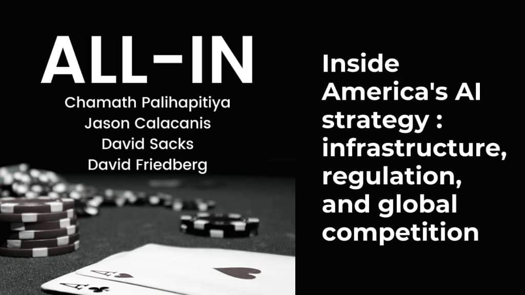 Inside America's AI strategy infrastructure, regulation, and global competition