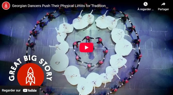 Georgian dancers push their physical limits for tradition
