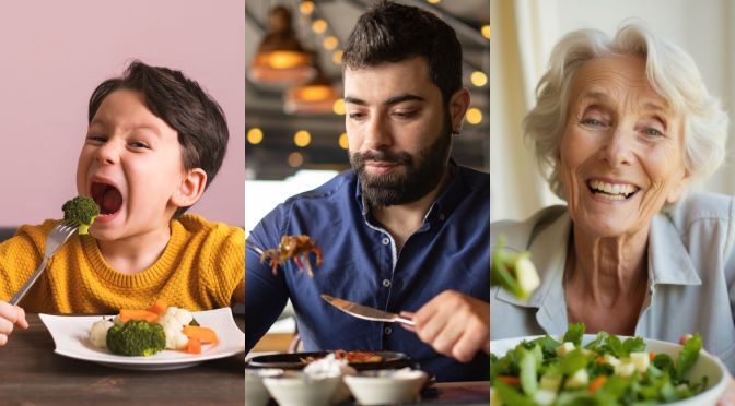 How the nutritional benefits of food change as you age