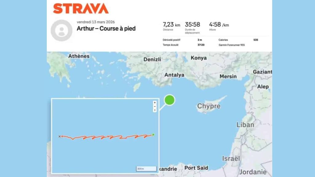 strava leaks warship location