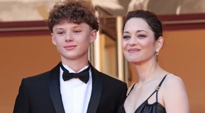 Cannes Film Festival: Marion Cotillard and Guillaume Canet appear with son Marcel on the red carpet