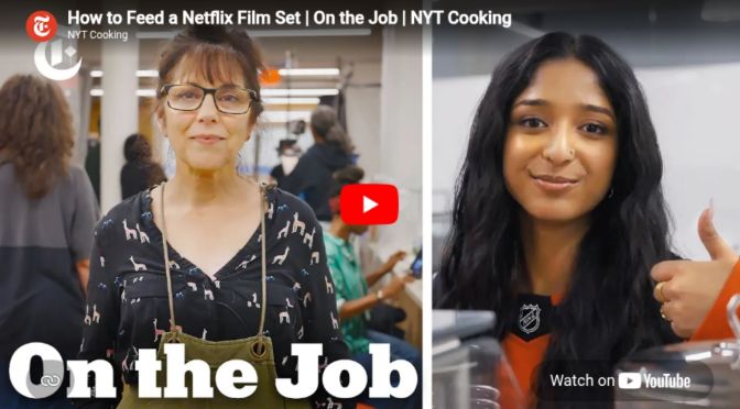 How to feed a Netflix film set