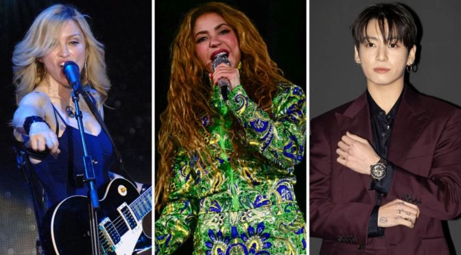 Madonna, Shakira and BTS to headline first-ever world cup final half-time show