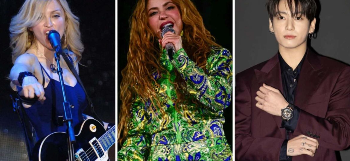 Madonna, Shakira and BTS to headline first-ever world cup final half-time show