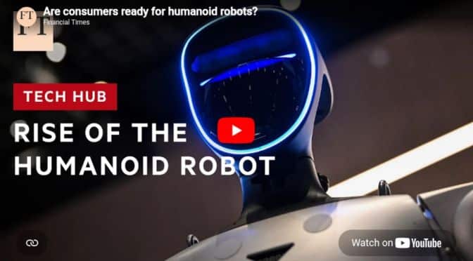 Are consumers ready for humanoid robots?