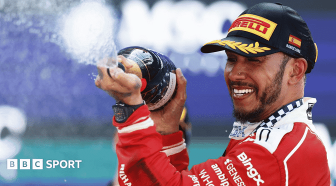 Hamilton’s First Ferrari Win Is a Statement for Him and the Rest of F1