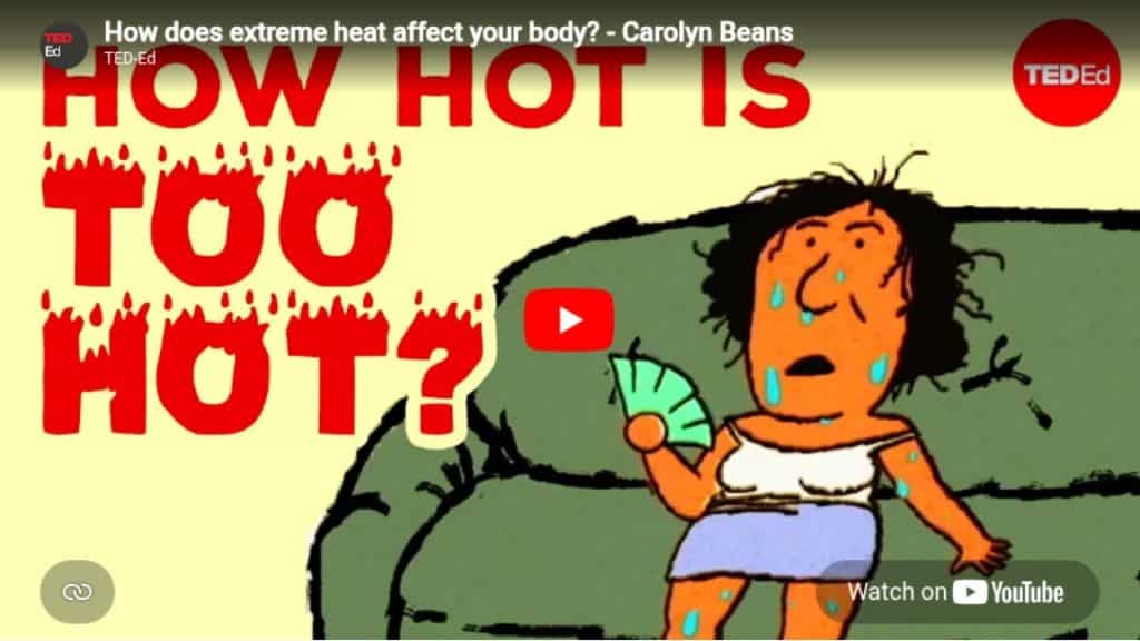 How does extreme heat affect your body
