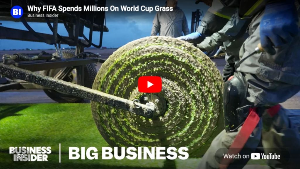 Why FIFA spends millions on World Cup grass