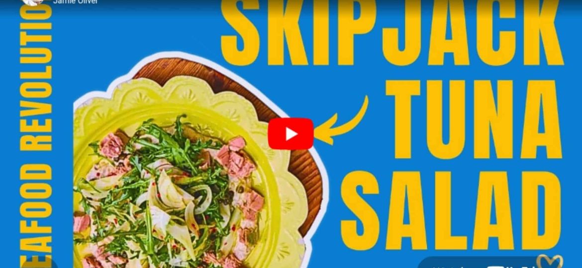 Skipjack Tuna A Simple Italian-Style Salad with Bruschetta