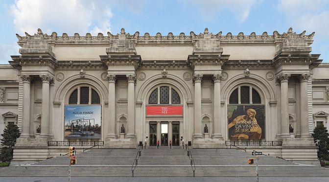 7. Visiting a museum (The Metropolitan Museum of Art)