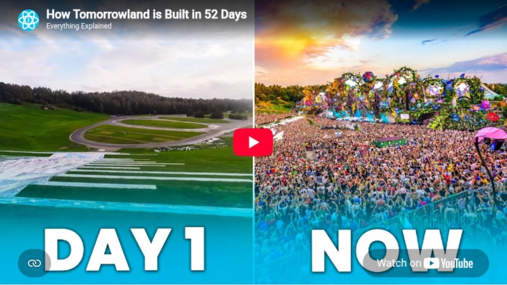how tomorowland transforms