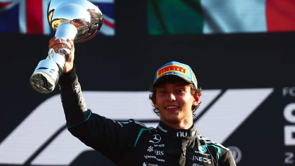 From Last to First Antonelli's Stunning Comeback Win at Monza