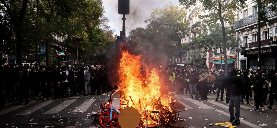 October 17, 2026 Mass Protests Sweep France and Turn to Violence