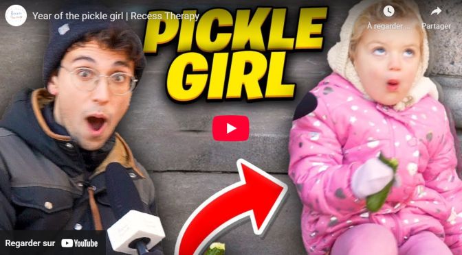 The pickle girl | Recess Therapy